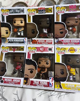 lotto funko pop nba x6