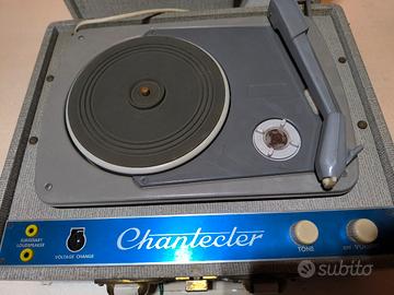 Giradischi portatile Chantecler