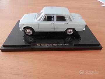 Alfa Romeo Giulia 1600 Super - modellino 1/24