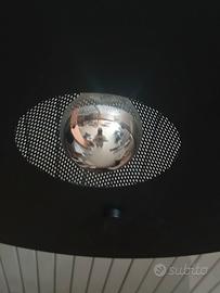 lampadario moderno di colore nero