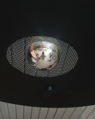 lampadario moderno di colore nero