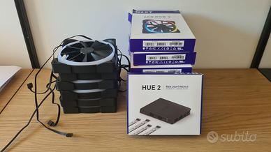 NZXT AER RGB2, set 6 ventole + HUB