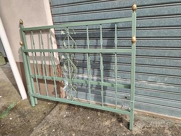 letto matrimoniale in ferro battuto