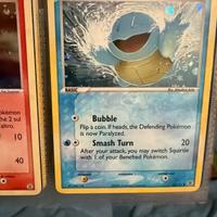 Vintage carte holo reverse