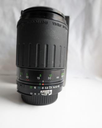 Vivitar70-210 f/4,5-5.6 Macro x Nikon N/AI-S NUOVO