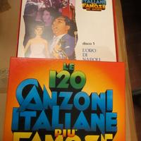 Set 10 dischi vinile canzoni italiane più famose