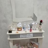 Specchiera + consolle 