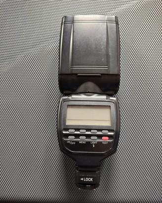 Flash Minolta 5400 Xi con  adattatore Pixel TF324
