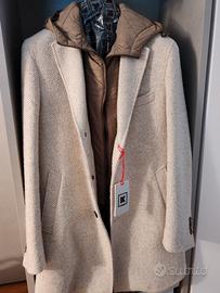 cappotto giaccone Kired by kiton 52 uomo 