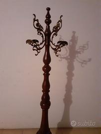 appendiabiti a colonna vintage 