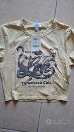 T-shirt corta Jennyfer 