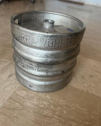 Fusti birra acciaio