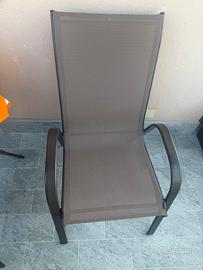 6 sedie da giardino