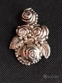 Spilla Vintage in Argento 925 Goldsilver Fani 