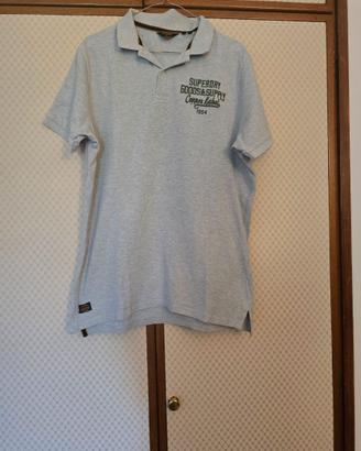 Polo Superdry grigia