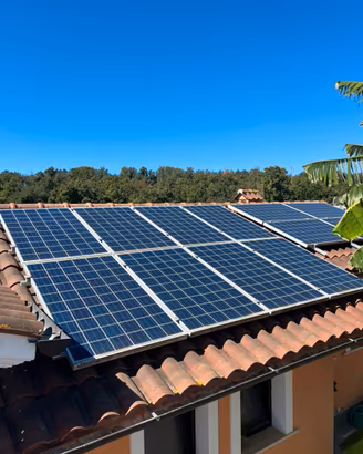 Pannelli fotovoltaici QCell 18 pannelli 4,5KW