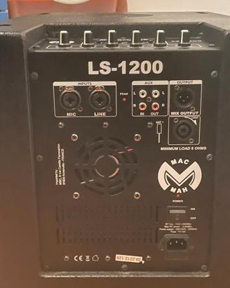 sistema colonna Mac mah ls 1200