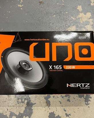 Hertz X165 X 165 SET COASSIALI  2 VIE ALTOPARLANTI