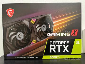 NVIDIA GEFORCE RTX 3060 TI MSI GAMING X