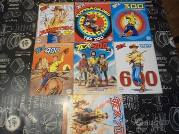 FUMETTI TEX 100,200, ......700