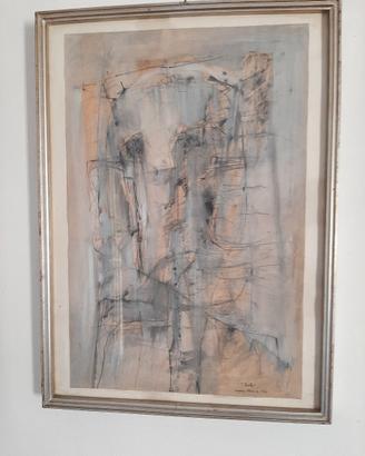 Disegno di Marco Carnà del 1959 "testa"