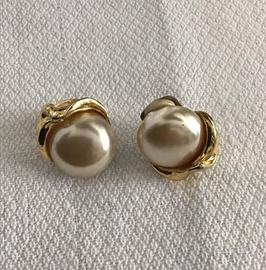 Orecchini donna vintage con clip anni 80’