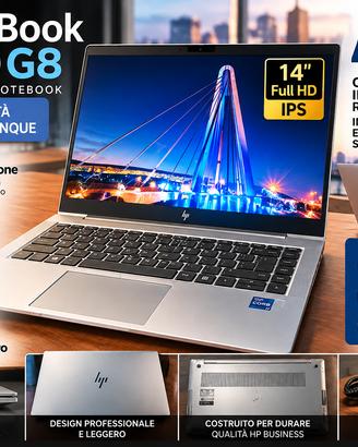 HP ELITEBOOK 840 G8 i7 – 16GB RAM – SSD 512GB – 4G