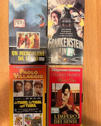 Lotto vhs come da foto