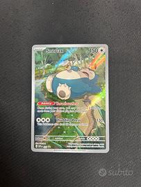 Snorlax 151 promo inglese