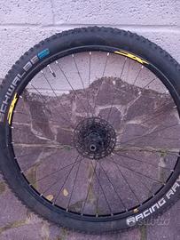 Cerchio posteriore mtb boost no tubeless 29 comple