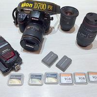 Kit fotografico  con corpo nikon