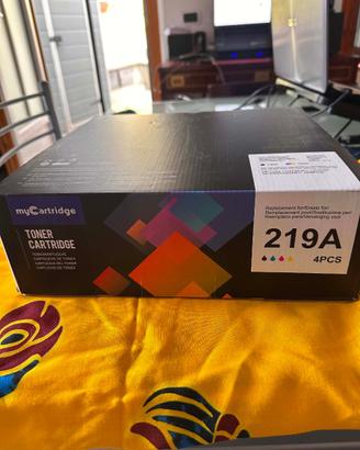 Toner Compatibili HP 219A con Chip (Set da 4)
