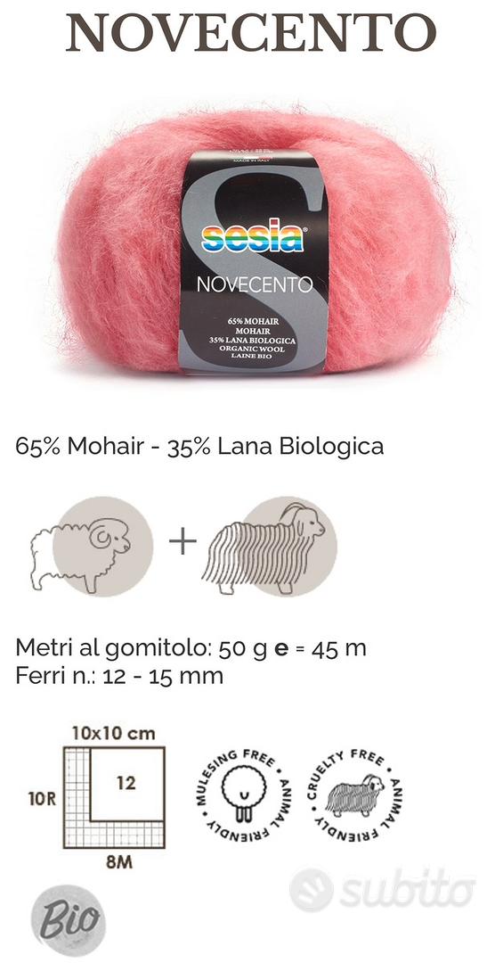 MOHAIR LANA SESIA NOVECENTO