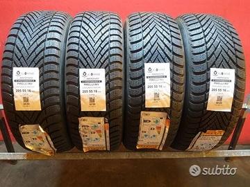4 gomme 205 55 16 pirelli inv a4624