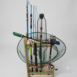 Attrezzatura Completa Da Pesca Canne Mulinelli 
