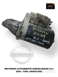MOTORINO D' AVVIAMENTO NISSAN Micra 3° Serie Benz