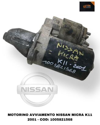 MOTORINO D' AVVIAMENTO NISSAN Micra 3° Serie Benz