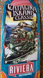 SKATEBOARD RIVIERA CATALINA ISLAND CLASSIC NUOVO.