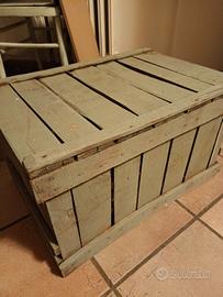 cassetta legno vintage 