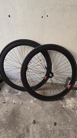 Coppia ruote fixed contropedale