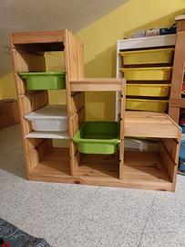 porta giochi ikea trofast