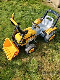 escavatore ruspa a pedali peg perego 