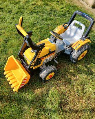 escavatore ruspa a pedali peg perego 