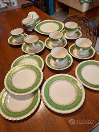 Servizio inglese da the e dolce