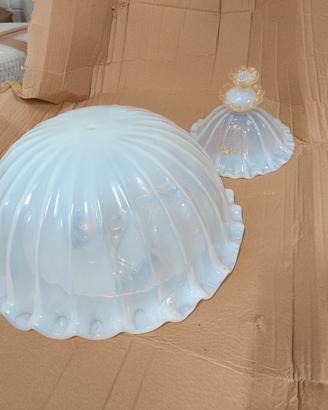 Applique Vetro Murano 3 lampade 