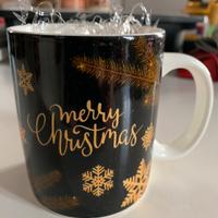 Tazza natalizia in ceramica