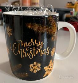 Tazza natalizia in ceramica