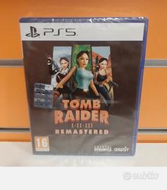 Tomb Raider 1 2 3 Remastered PS5 SIGILLATO