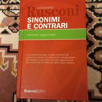 Dizionario dei sinonimi e dei contrari.