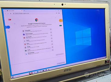 PC FISSO ALL IN ONE MSI -HDD-WINDOWS 10 PRO